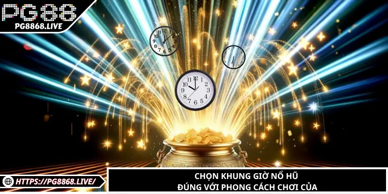 Chọn khung giờ nổ hũ đúng với phong cách chơi của 